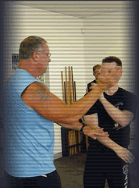 Cory Smith and Dallas Cowboy's Hall of Fame Randy White